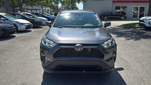 Used 2025 Magnetic Gray Metallic Toyota XLE image 2