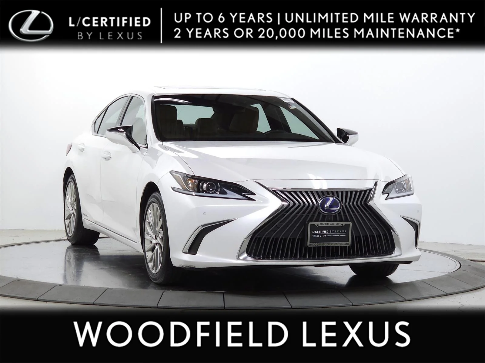 Certified Used 2020 White Lexus Luxury image 1