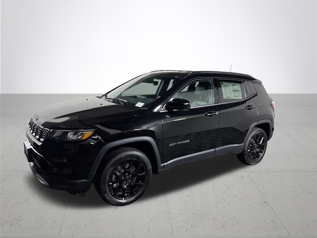 New 2026 Diamond Black Crystal Pearlcoat Jeep Latitude image 2