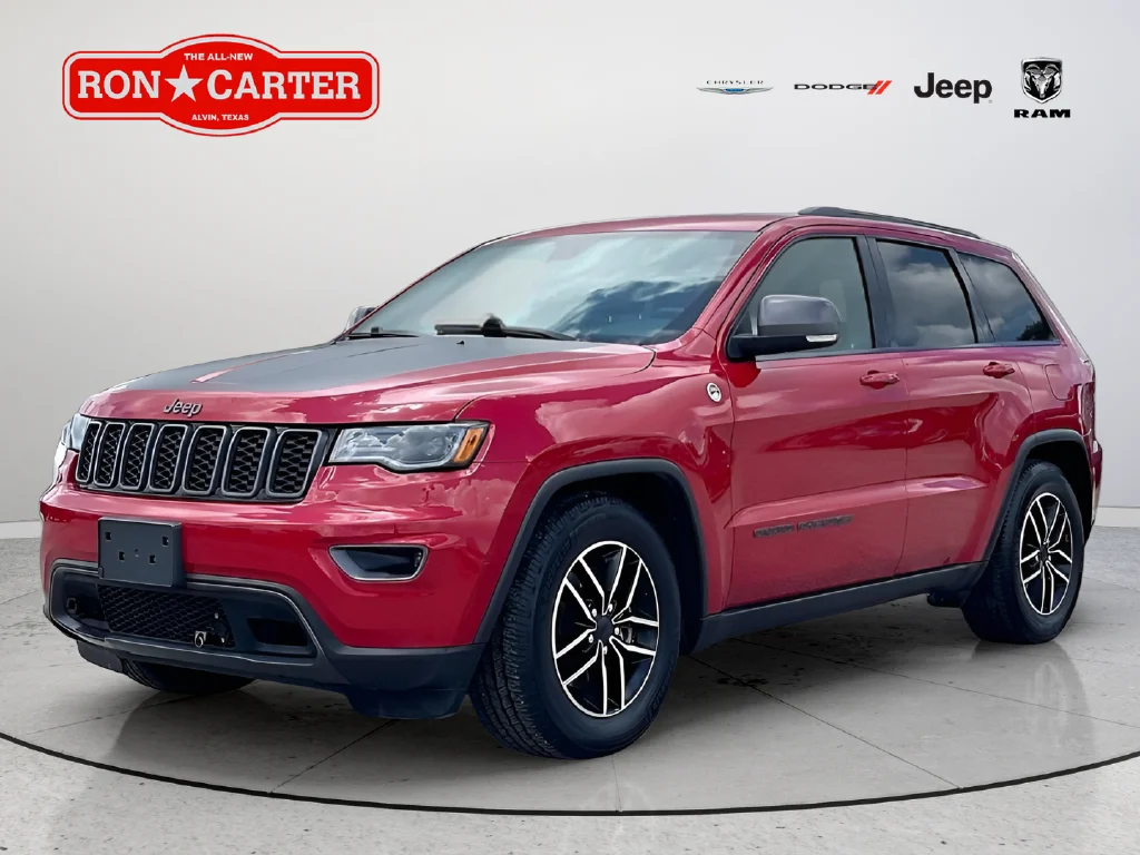 Certified Used 2021 Red Jeep Trailhawk image 3