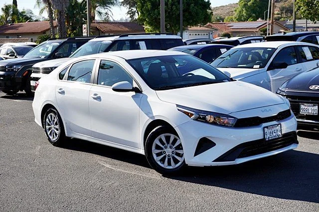 Used 2023 White Kia LX image 2