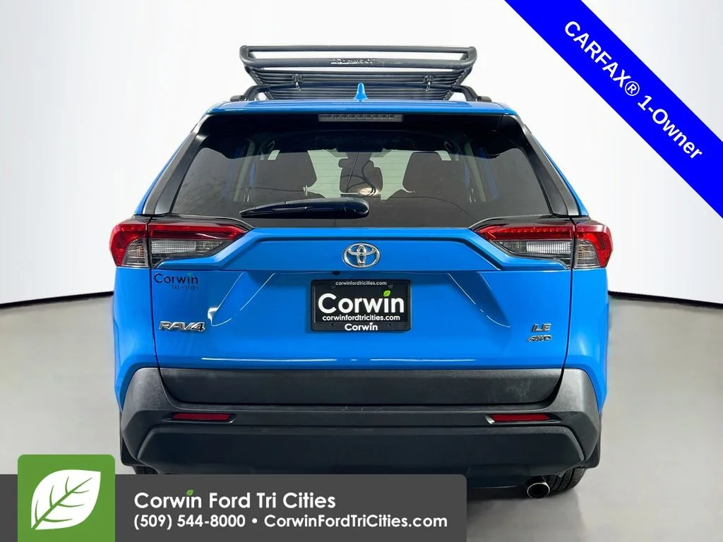 Used 2019 Blue Flame Toyota LE image 13