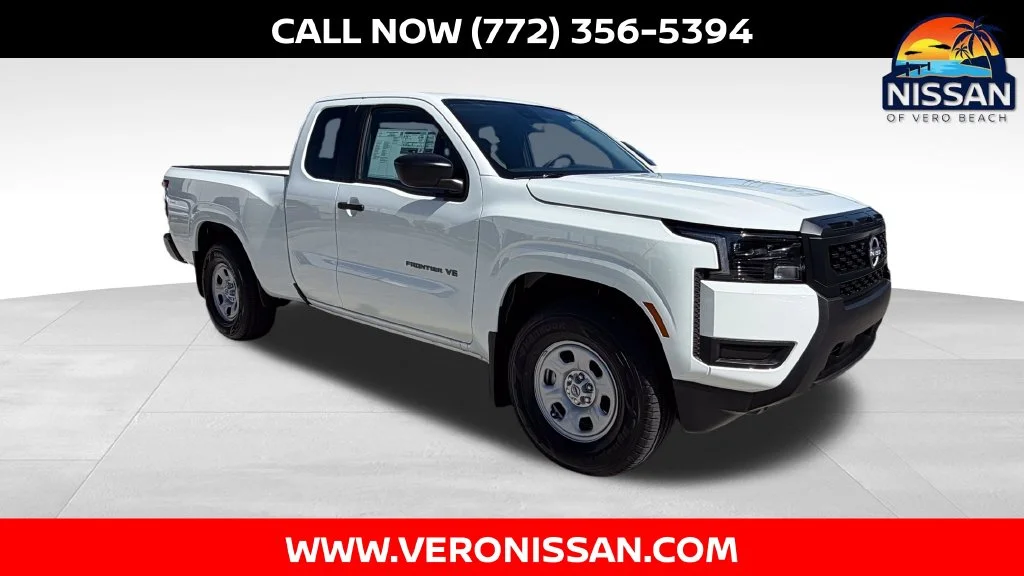 New 2027 Glacier White Nissan King Cab® S image 1