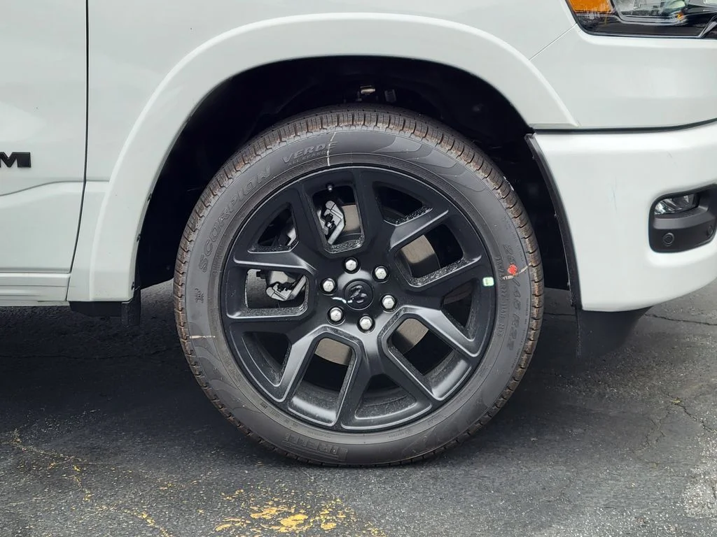 New 2026 Bright White Clear-Coat Exterior Paint RAM Laramie image 24