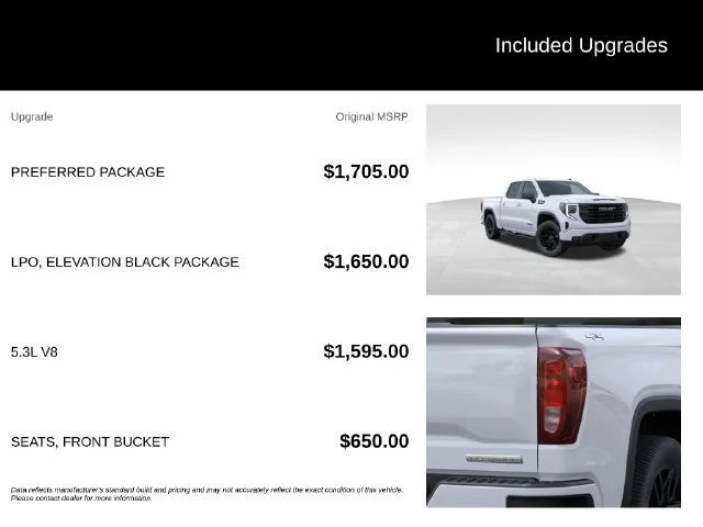 New 2026 Summit White GMC Elevation image 5