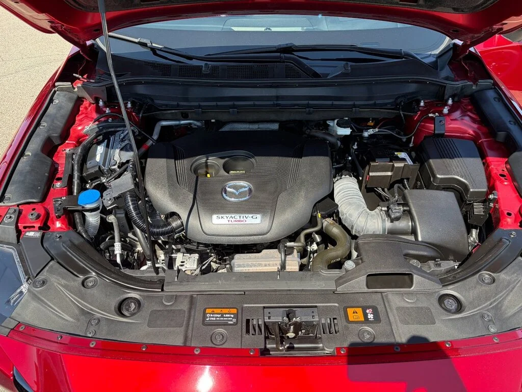Used 2024 Soul Red Crystal Metallic Mazda Sport Design AWD T at Sport Design Turbo! Financin image 35