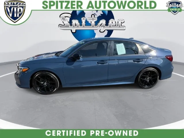 Certified Used 2025 Blue Lagoon Pearl Honda Sport image 9