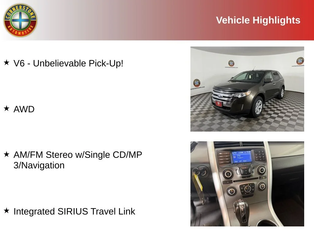 Used 2011 Ford Edge SEL with VIN 2FMDK4JC3BBA70911 for sale in Elk River, Minnesota