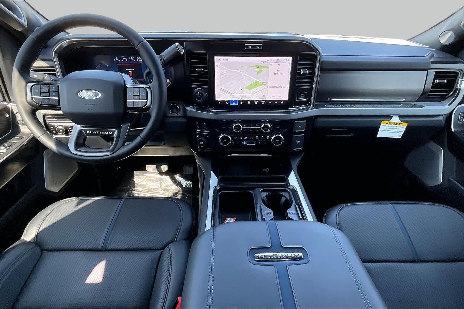 New 2026 Glacier Gray Metallic Tri-Coat Ford F-250® Platinum® image 12