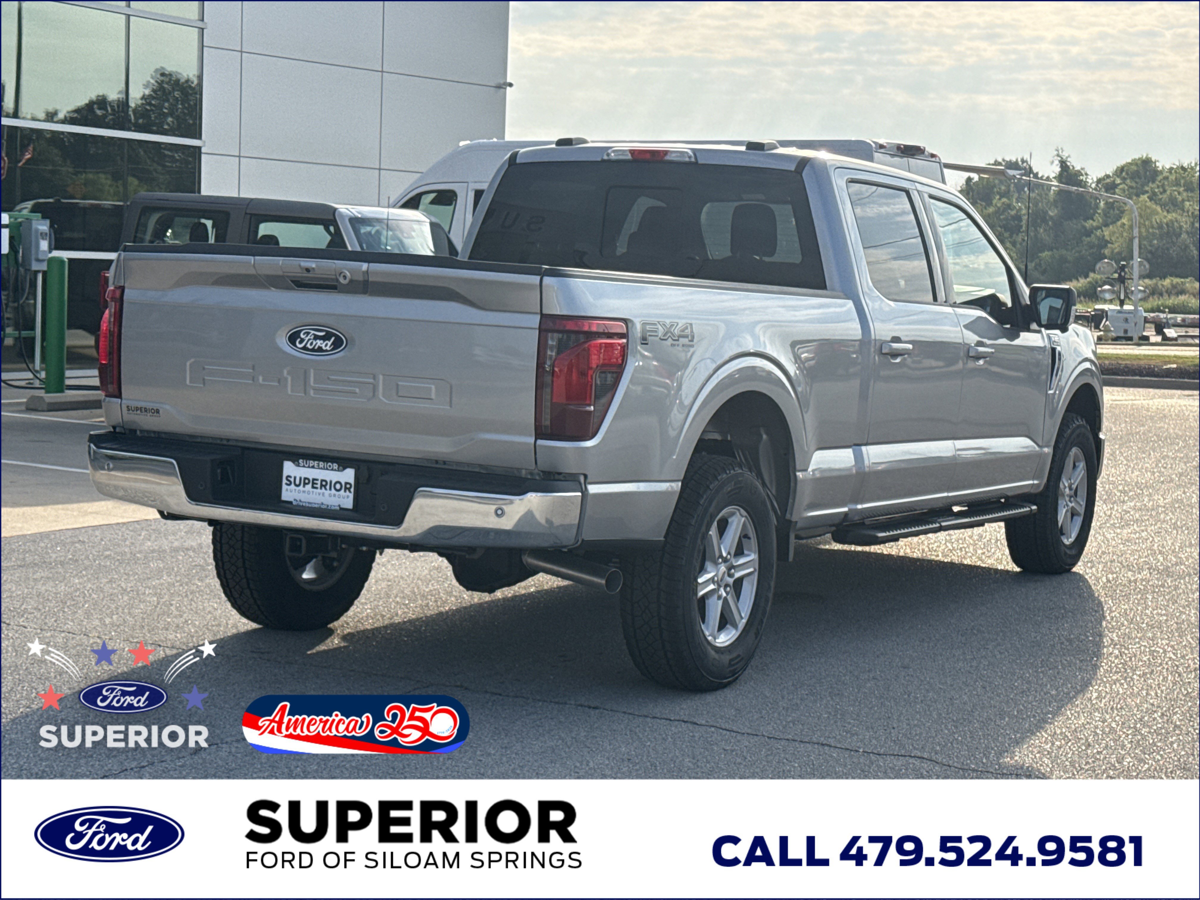 New 2026 Iconic Silver Metallic Ford XLT image 3