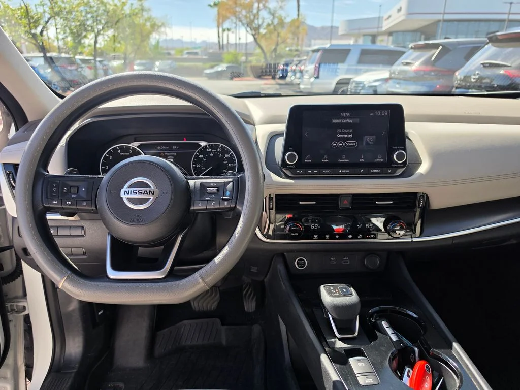 Certified Used 2021 White Nissan SV image 13