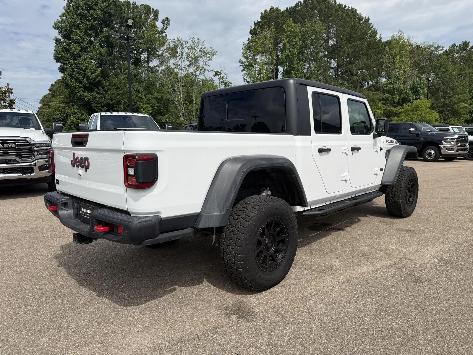 Used 2020 Bright White Clearcoat Jeep Rubicon image 6