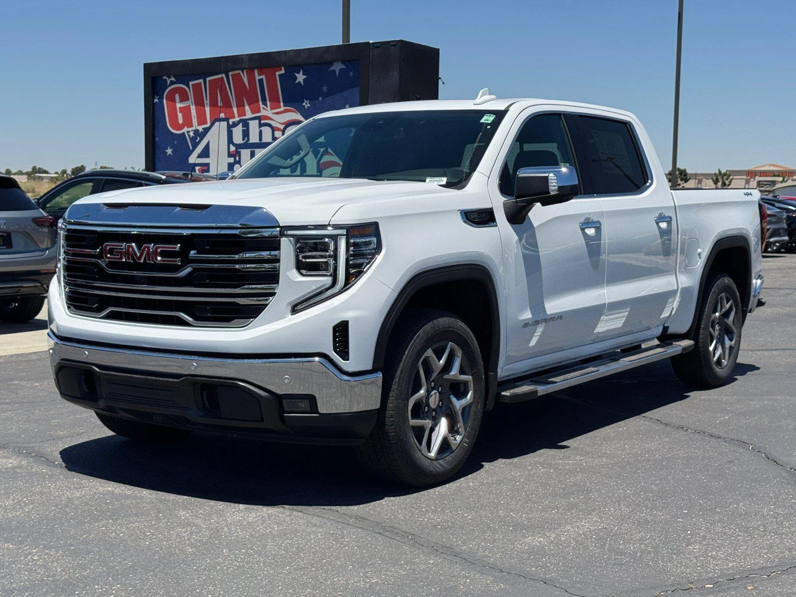 New 2026 Summit White GMC SLT image 3