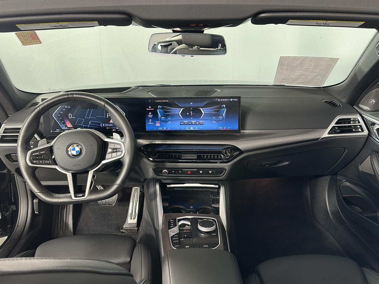 Used 2025 Black Sapphire Metallic BMW 430i xDrive image 2