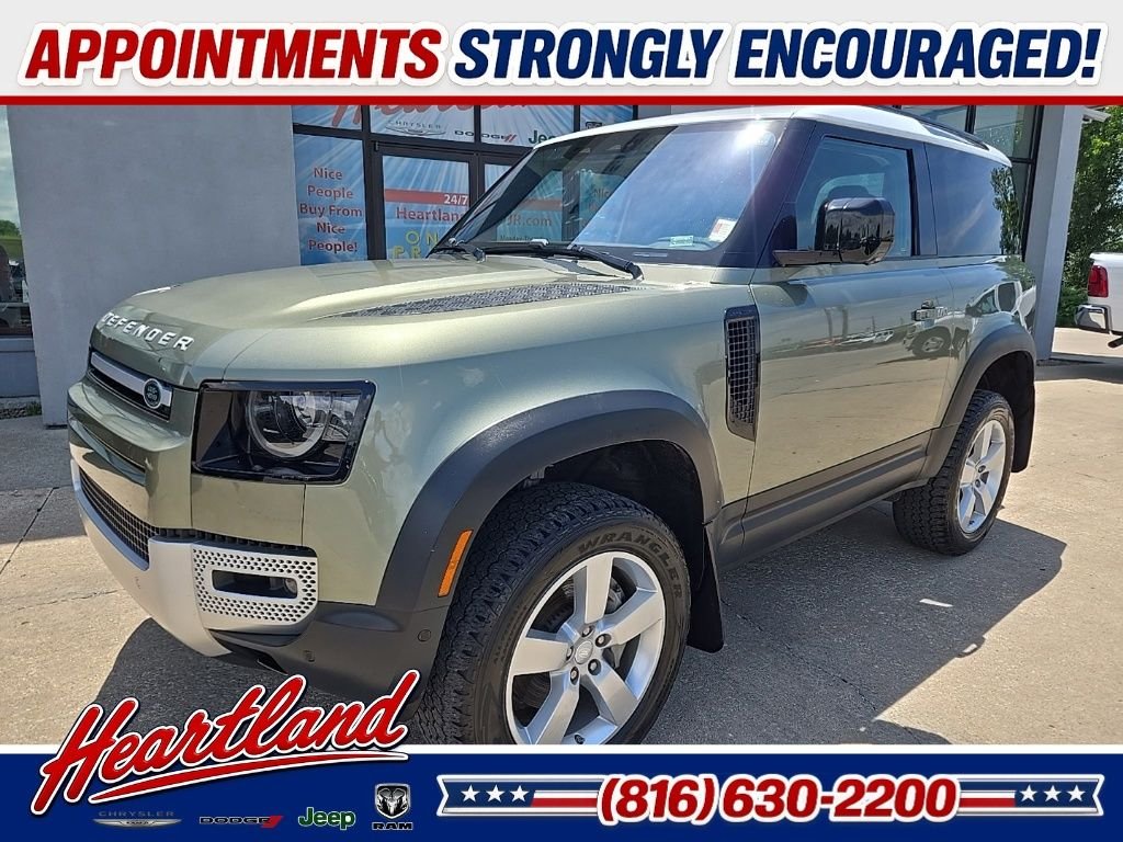 Used 2021 Land Rover Defender First Edition with VIN SALEV6RU3M2049888 for sale in Kansas City