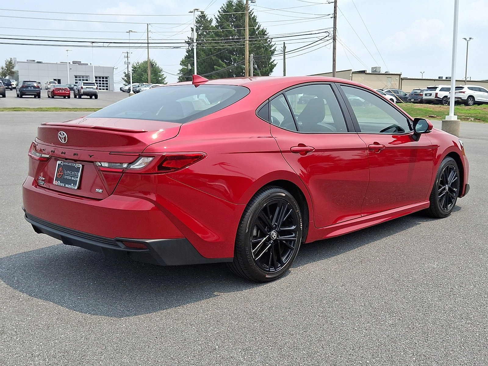 Used 2025 Supersonic Red   3U5 Toyota SE image 7