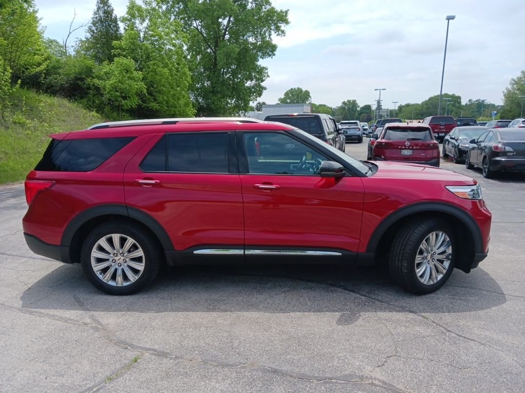 Used 2020 Rapid Red Metallic Tinted Clearcoat Ford Limited image 2