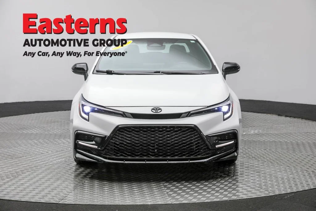 Used 2024 White Toyota SE Nightshade image 2