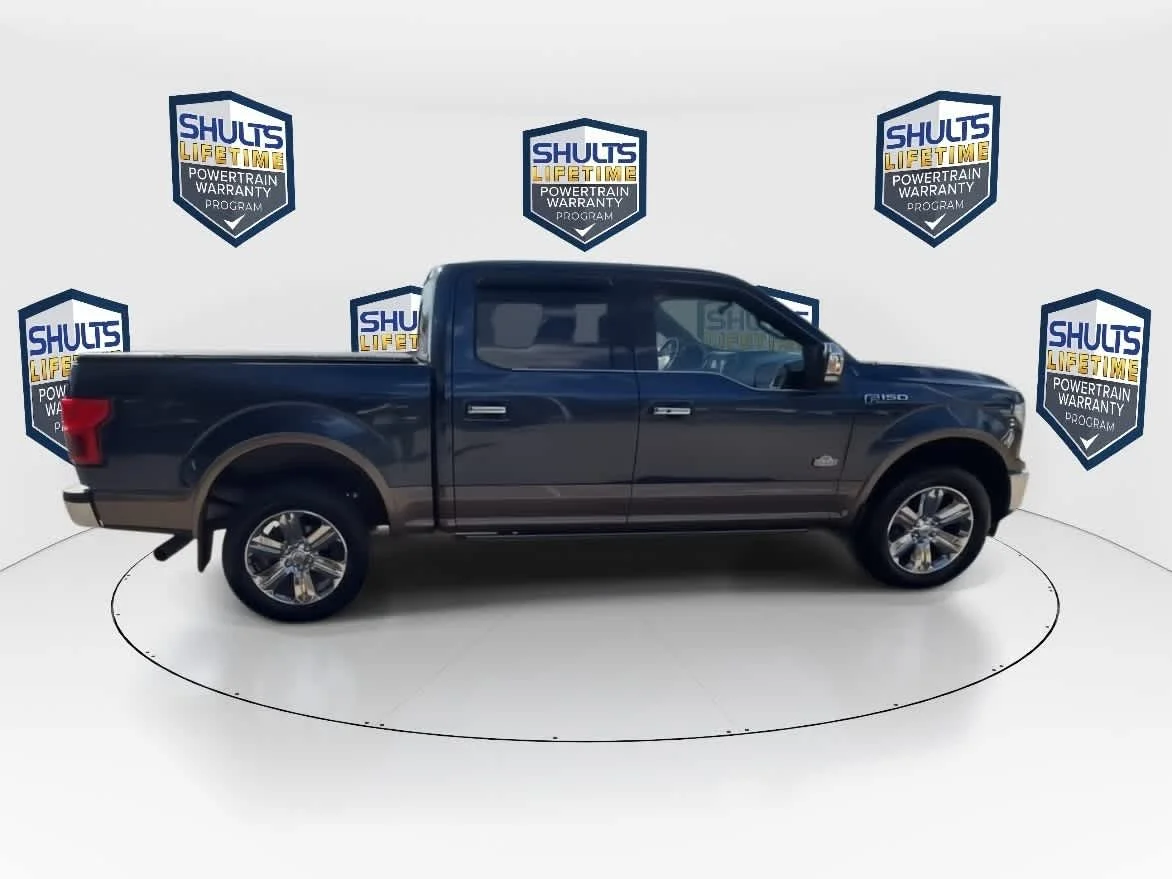 Used 2020 Blue Jeans/Stone Gray Ford King Ranch image 9