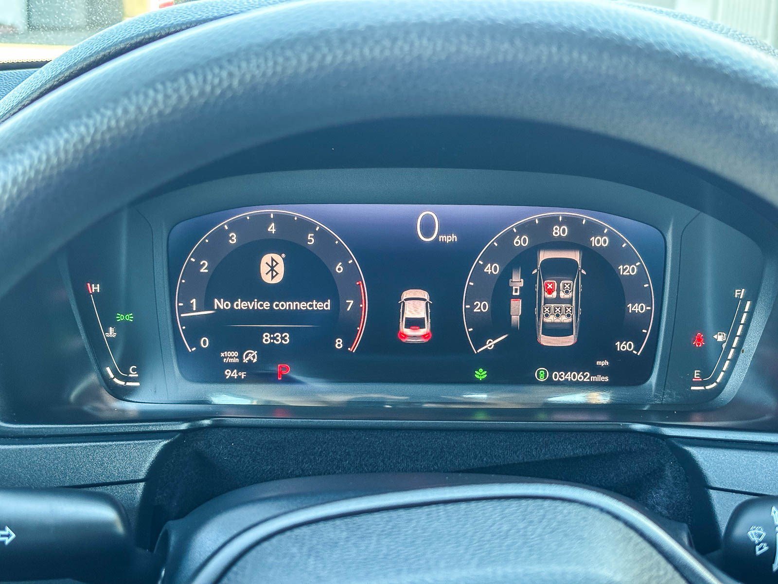 Used 2024 Solar Silver Metallic Honda EX image 26