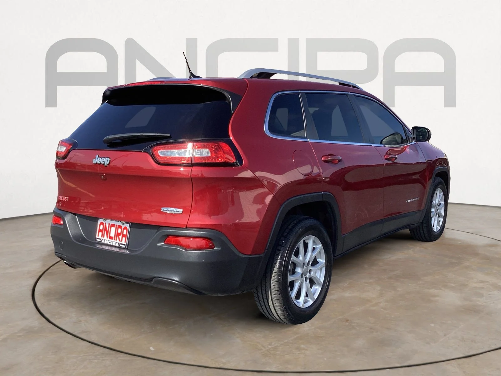 Certified Used 2017 Deep Cherry Red Crystal Pearlcoat Jeep Latitude image 14