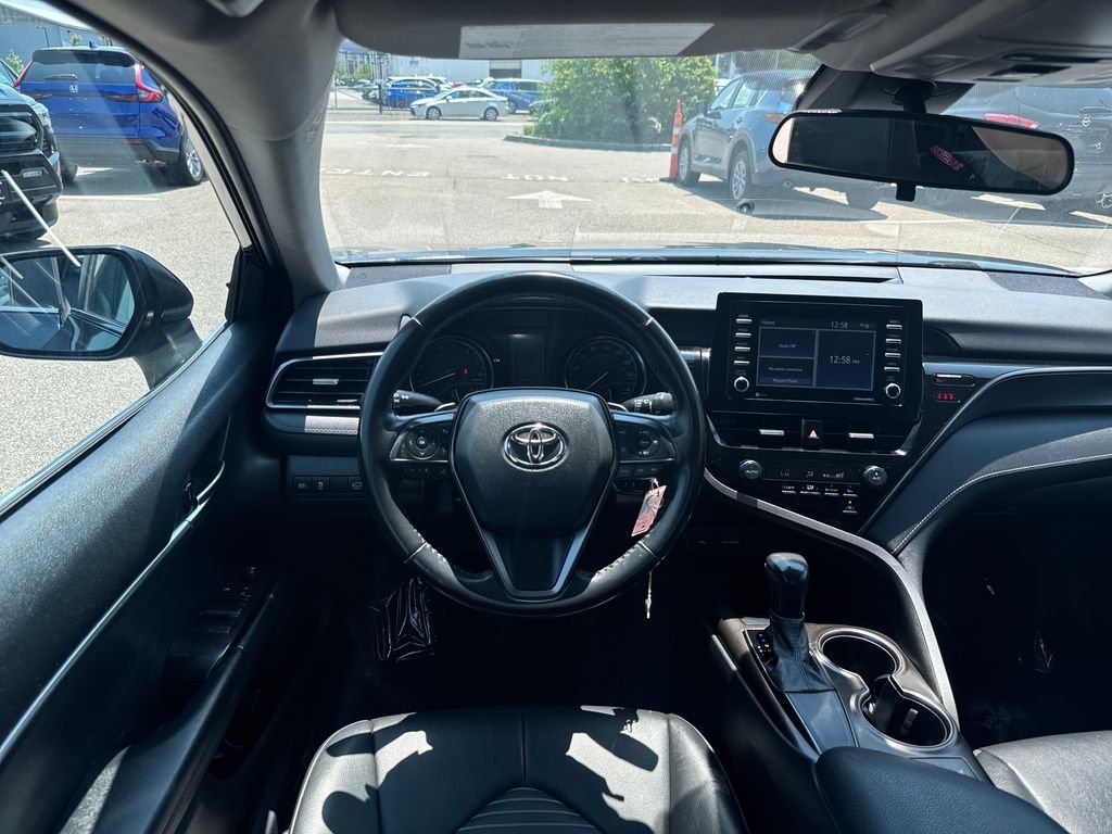 Used 2021 Blue Toyota SE image 11