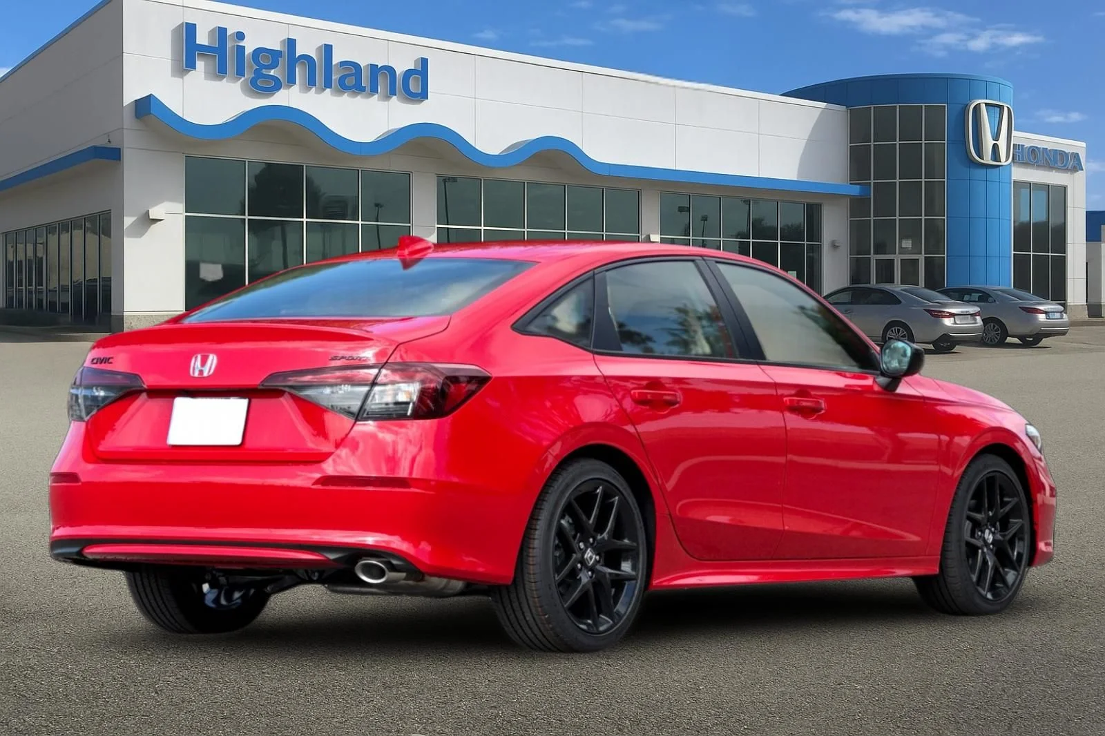 New 2026 Red Honda Sport image 5