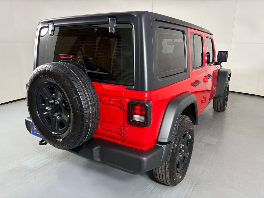 New 2026 Firecracker Red Clear-Coat Exterior Paint Jeep Sport image 8