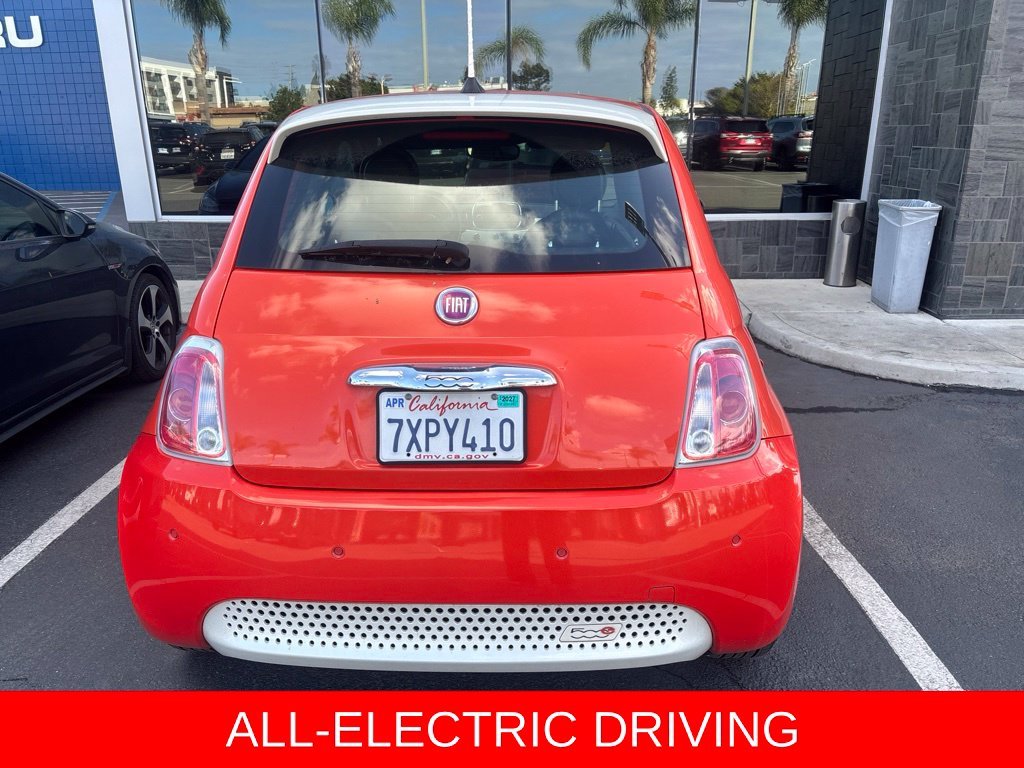 Used 2017 Orange FIAT Battery Electric image 5