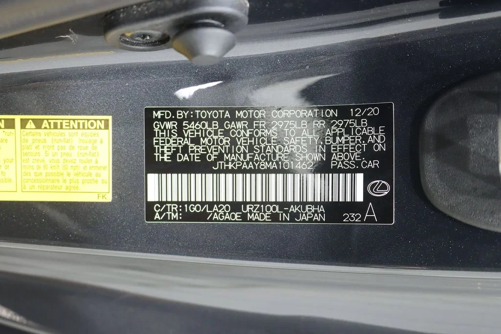 Used 2021 Gray Lexus 500 image 36