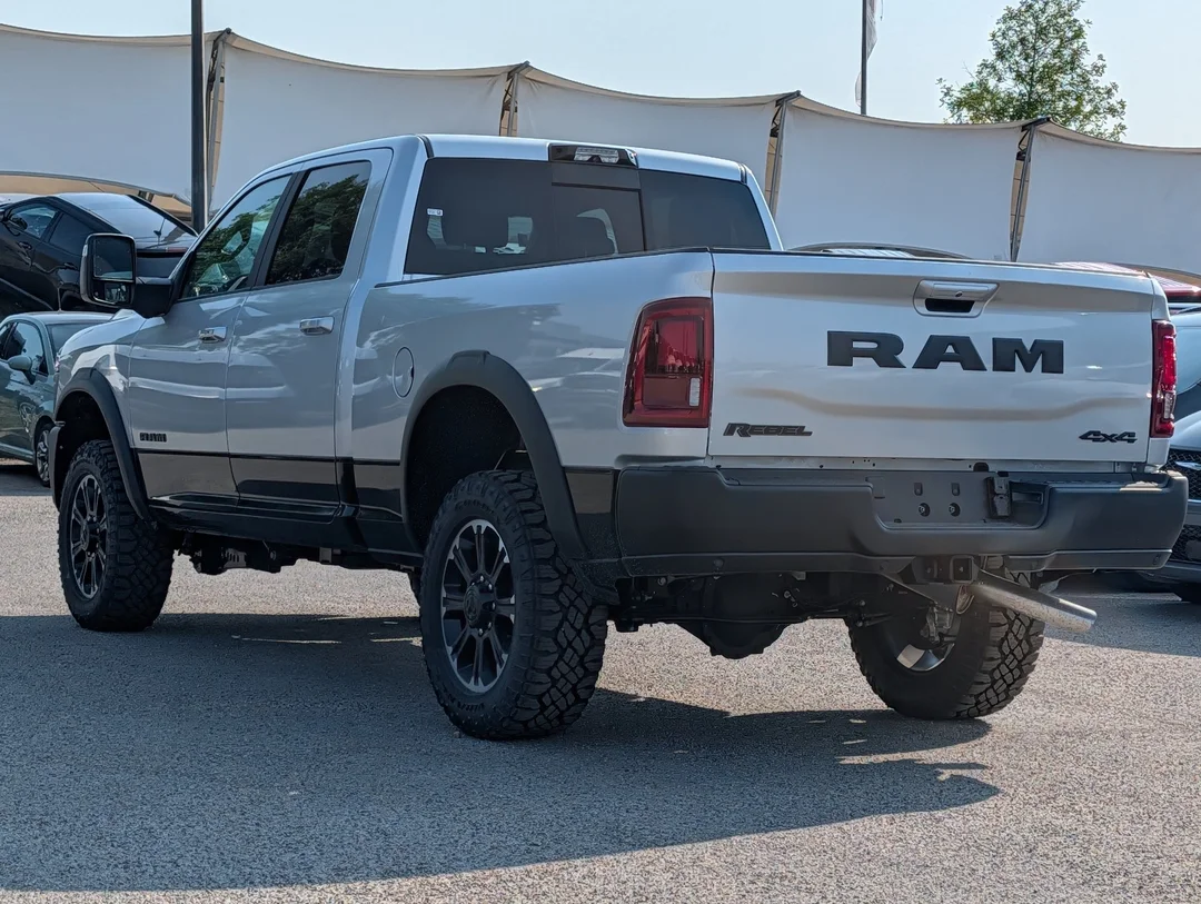 New 2026 Silver RAM Rebel - - Rebel Level 1 Pkg - Surround View Camera - Ventilated Seats - Tow Technology Grp & More! image 6