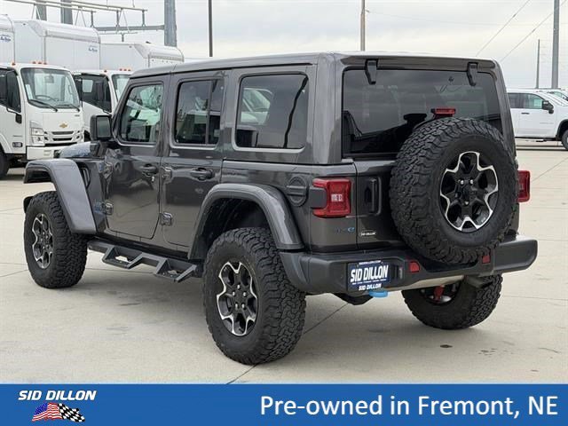 Used 2021 Granite Crystal Metallic Clearcoat Jeep Unlimited Rubicon image 7