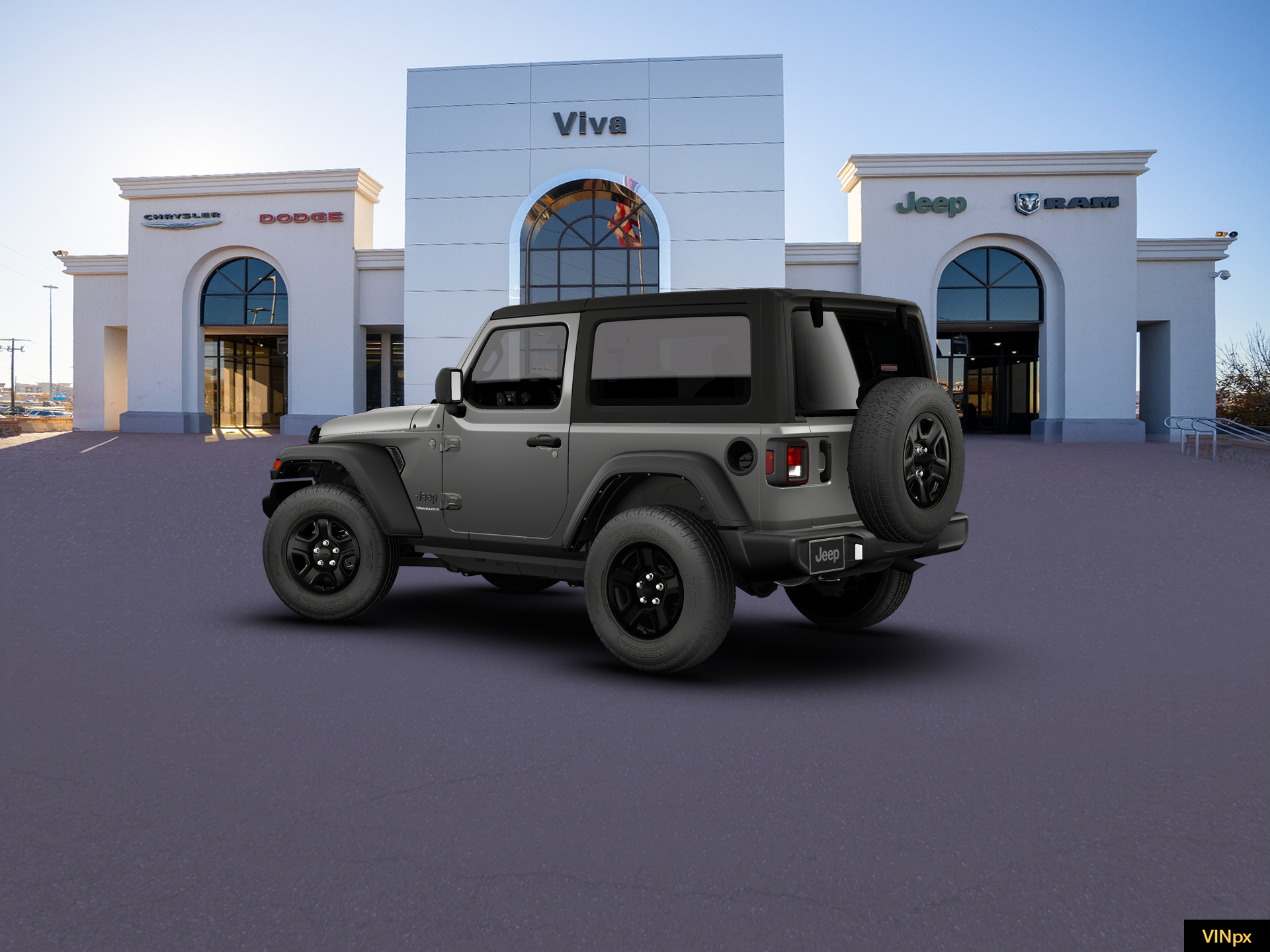 New 2026 Granite Crystal Metallic Clear-Coat Exterior Paint Jeep Sport image 4