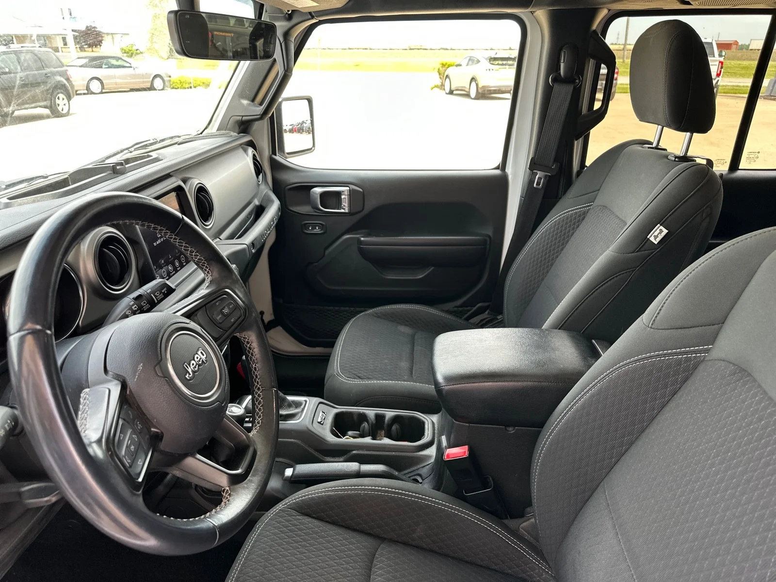 Used 2021 Bright White Clearcoat Jeep Unlimited 80th Anniversary image 23