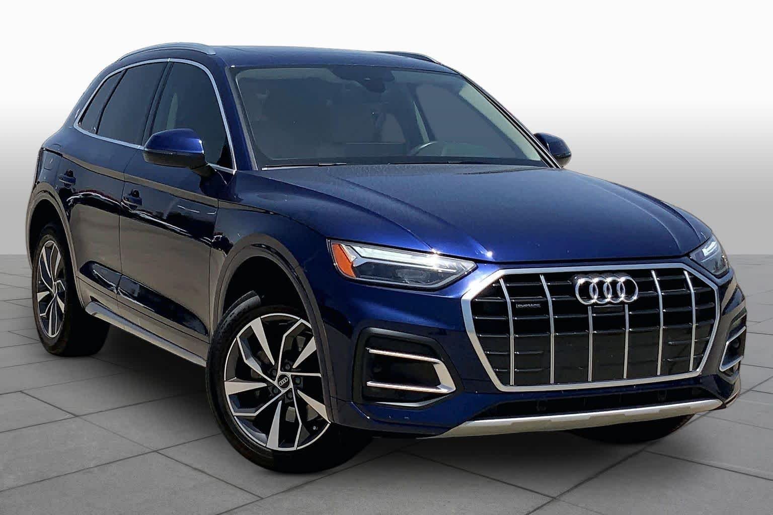 Used 2021 Navarra Blue Metallic Audi Premium Plus image 5