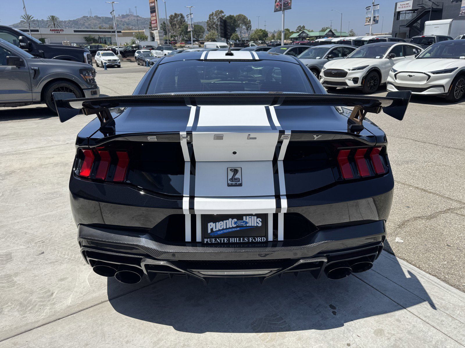 New 2025 Shadow Black Ford GT Premium Fastback image 9