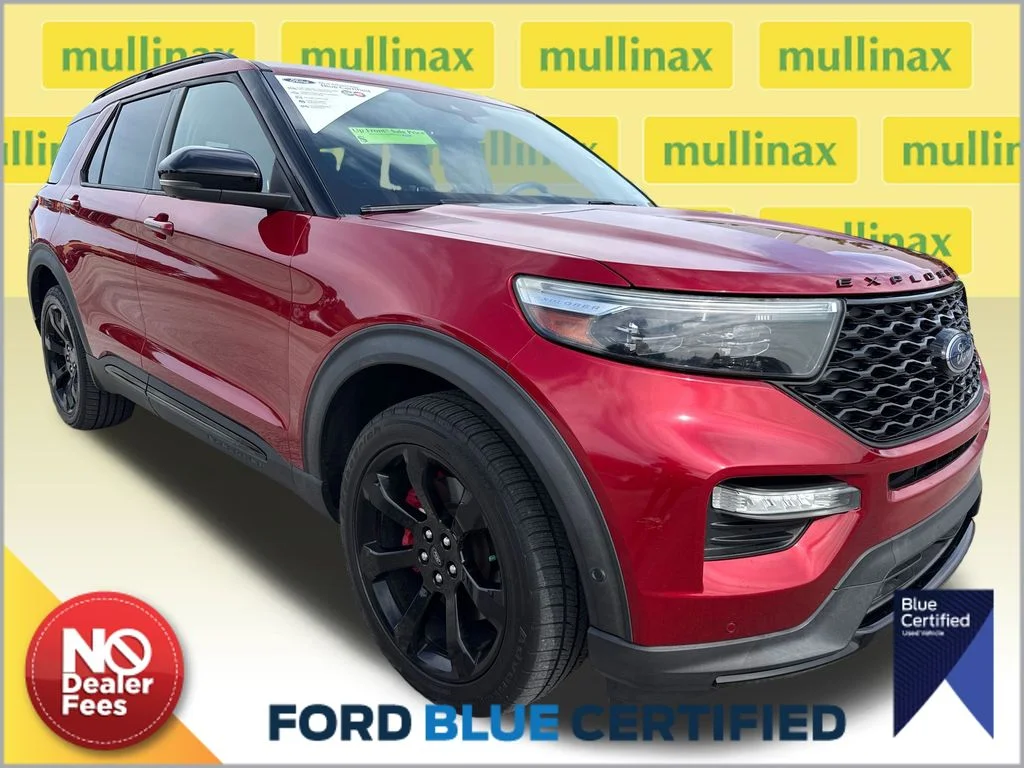 Certified Used 2020 Red Ford ST image 1
