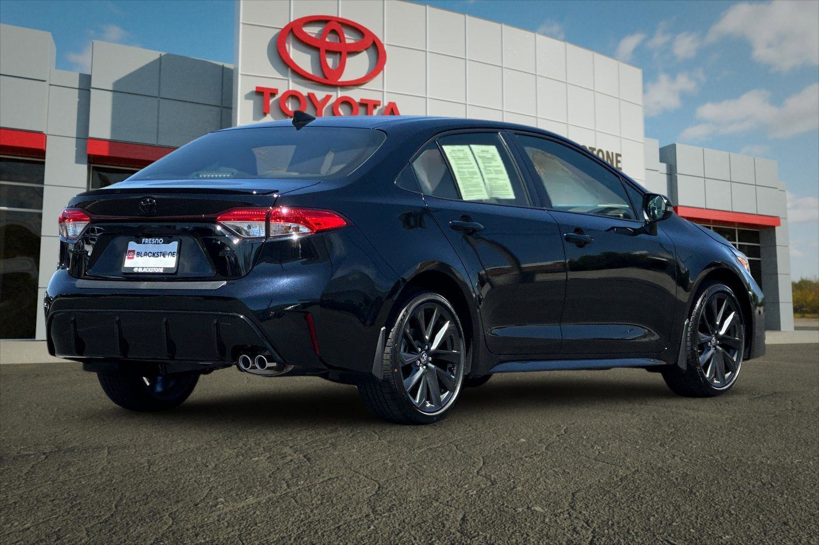 Certified Used 2026 Midnight Black Metallic Toyota SE image 3