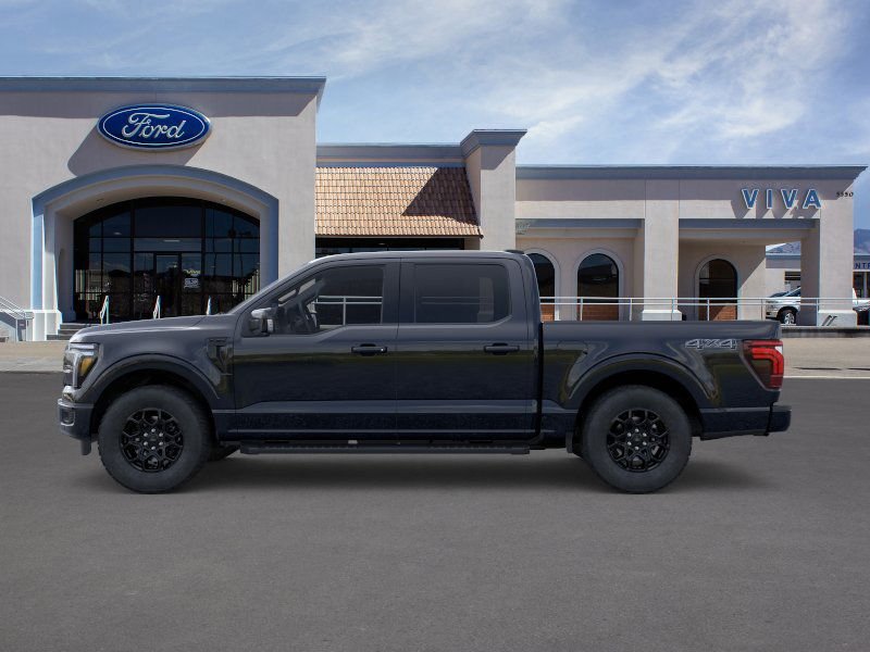 New 2025 Agate Black Metallic Ford Lariat® image 3