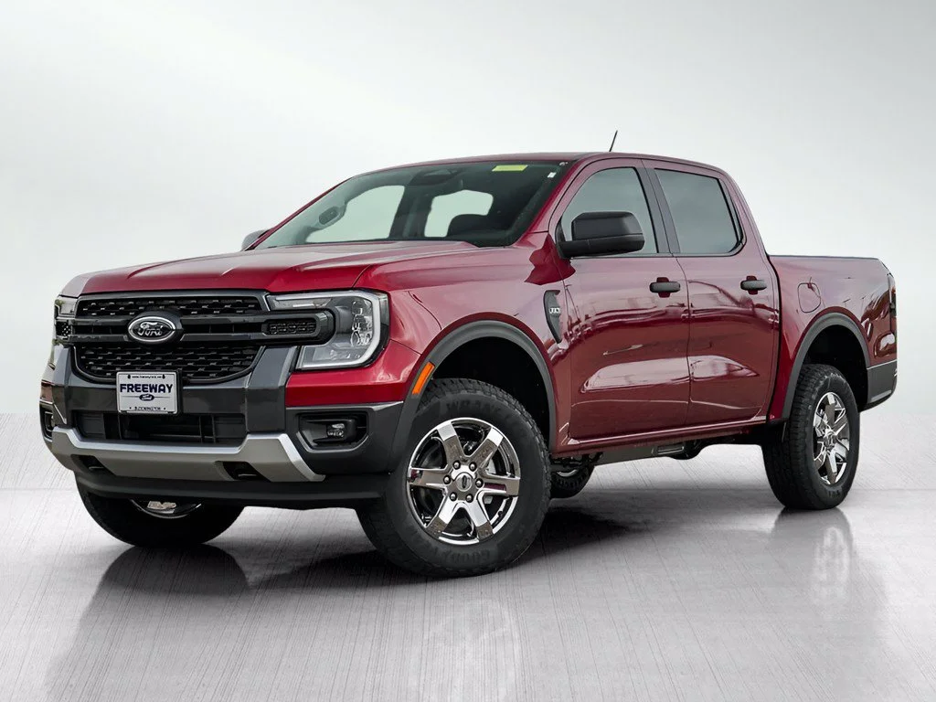 New 2026 Ruby Red Metallic Tinted Clearcoat Ford XLT image 1
