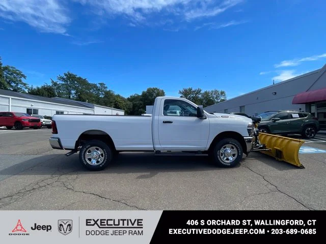 New 2026 Bright White Clear-Coat Exterior Paint RAM Tradesman image 3