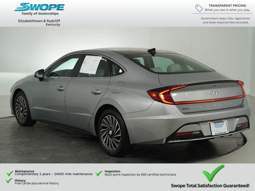 Certified Used 2023 Curated Silver Hyundai Limited image 5