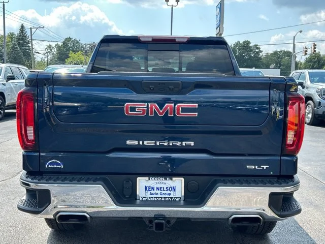Used 2023 PACIFIC BLUE METALLIC GMC SLT image 6