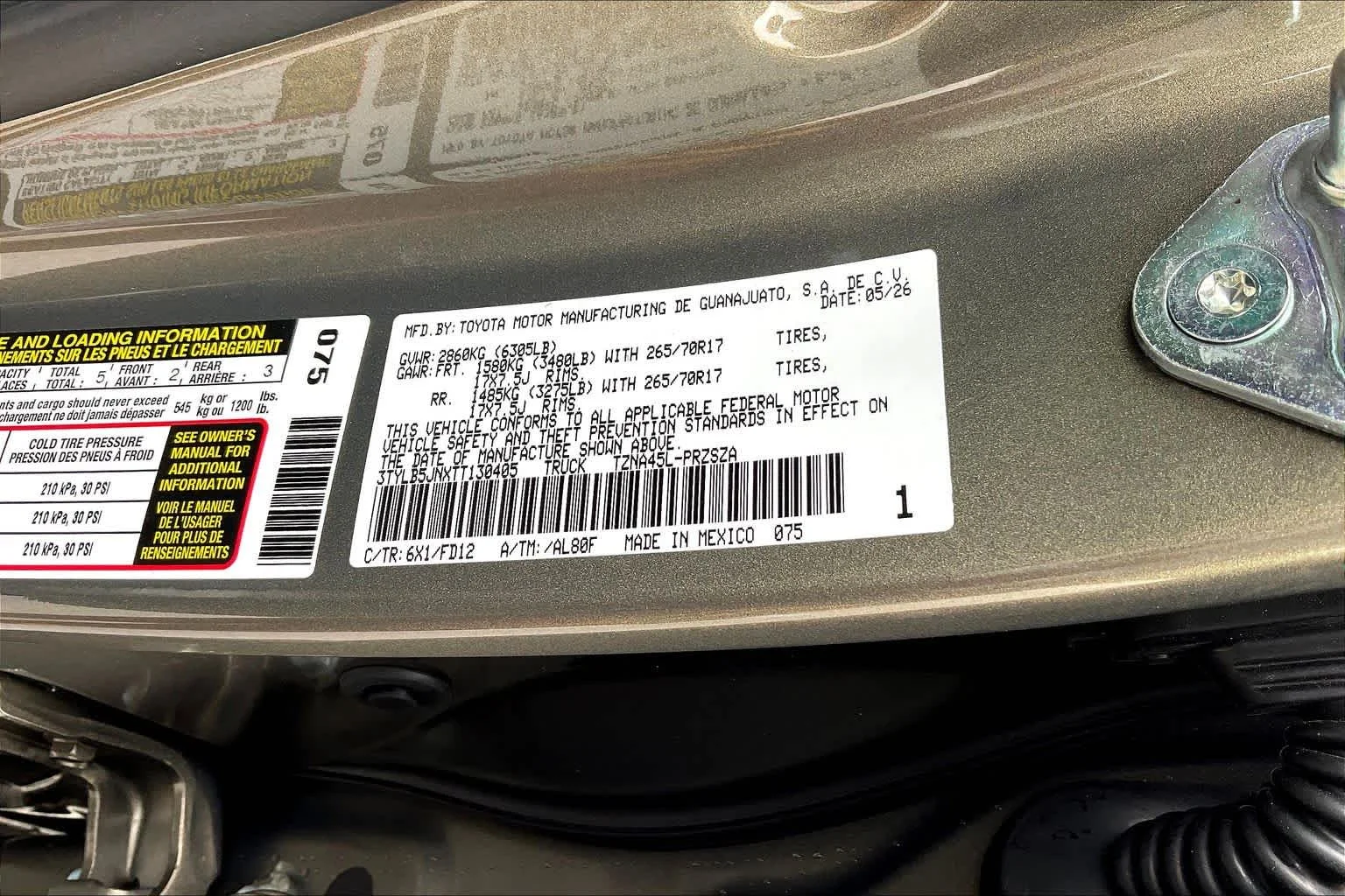 New 2026 Bronze Oxide Toyota TRD Off-Road image 19