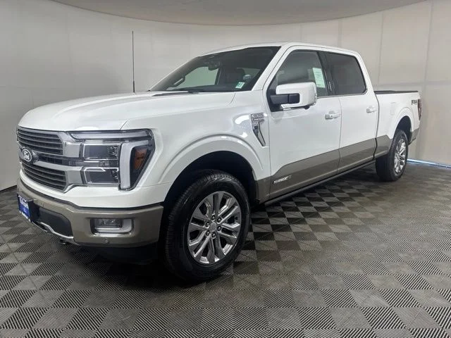 New 2026 Star White Metallic Tri-Coat Ford King Ranch image 8