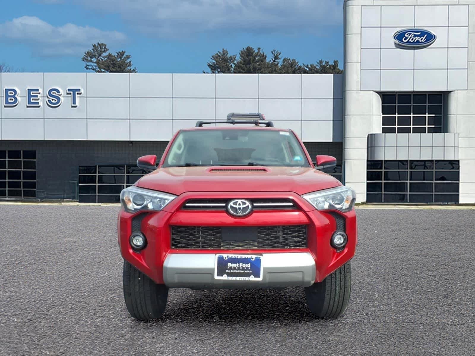 Used 2022 Barcelona Red Metallic Toyota TRD Off Road image 10