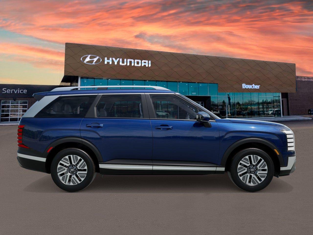 New 2027 Pacific Sapphire Pearl Hyundai SEL 7P image 7