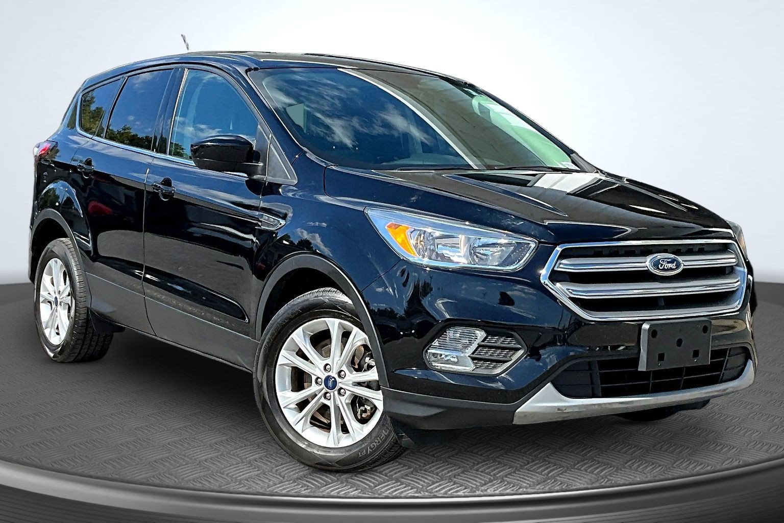 Used 2017 Black Ford SE image 2