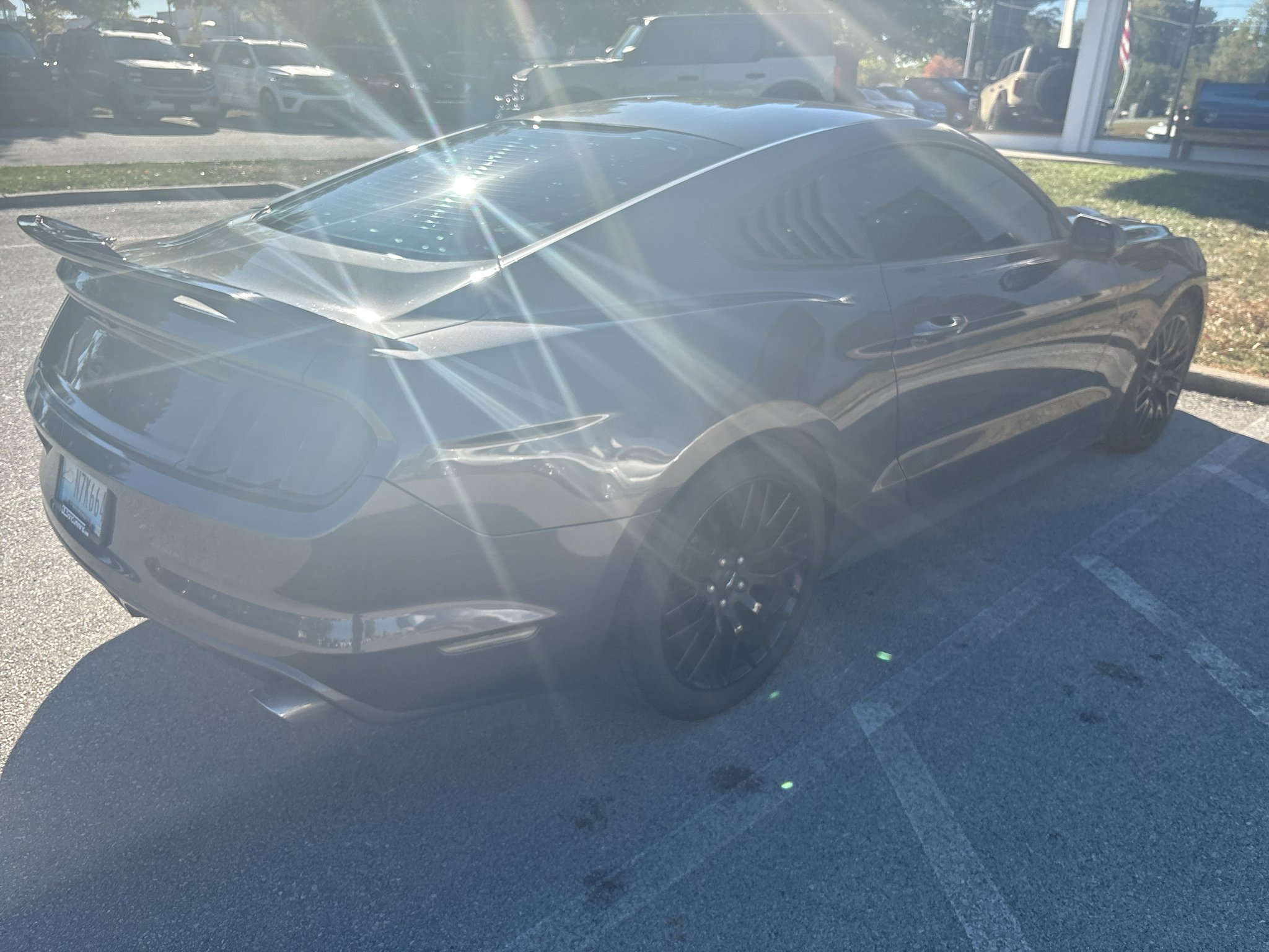 Used 2017 Magnetic Metallic Ford GT image 3