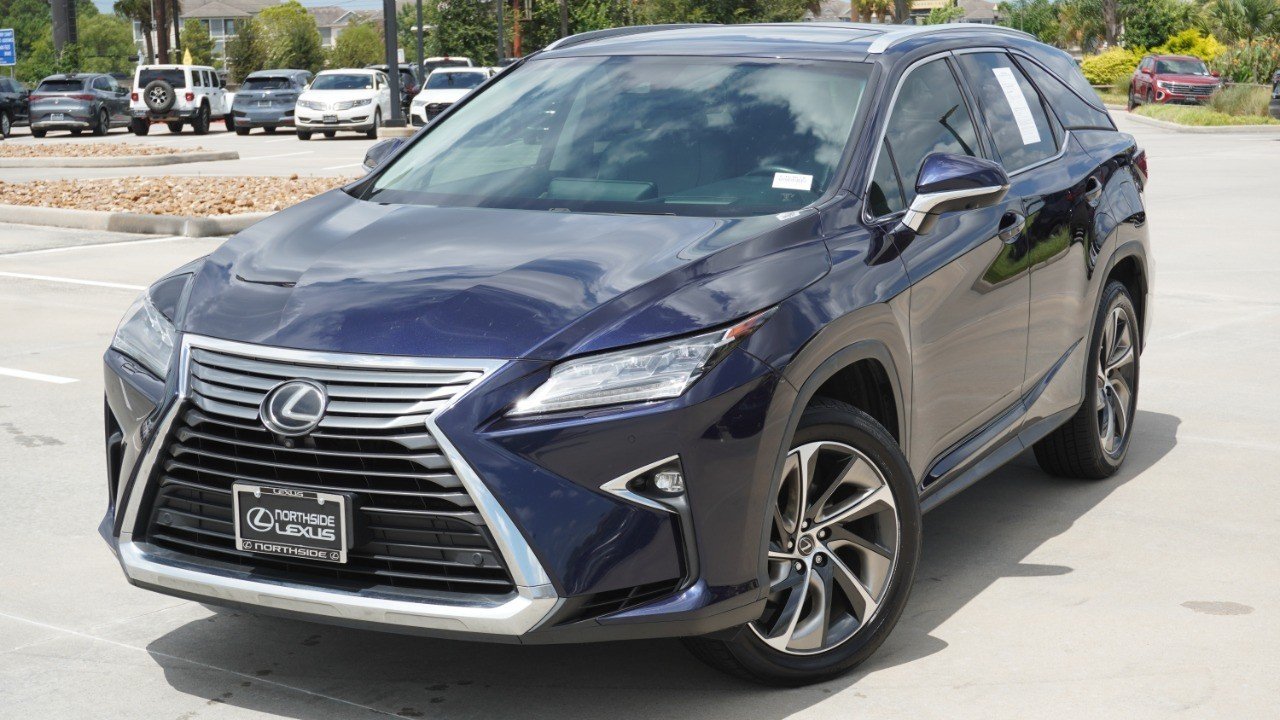 Used 2019 Blue Lexus RX 350L Luxury image 2